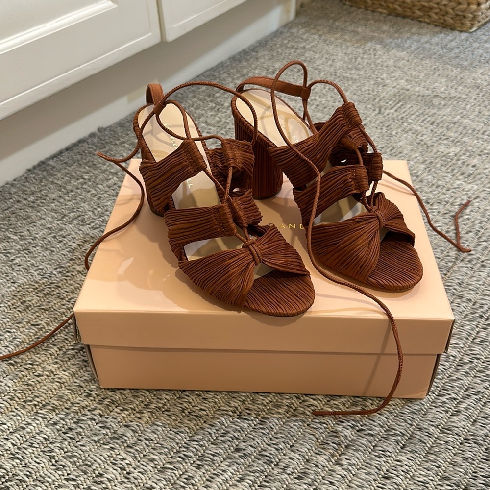 Loeffler Randall Teresa Pleated Sandals